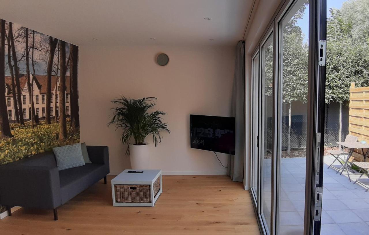 Prive Gastenverblijf In Brugge Fietsen En Garage Inclusief Exteriér fotografie